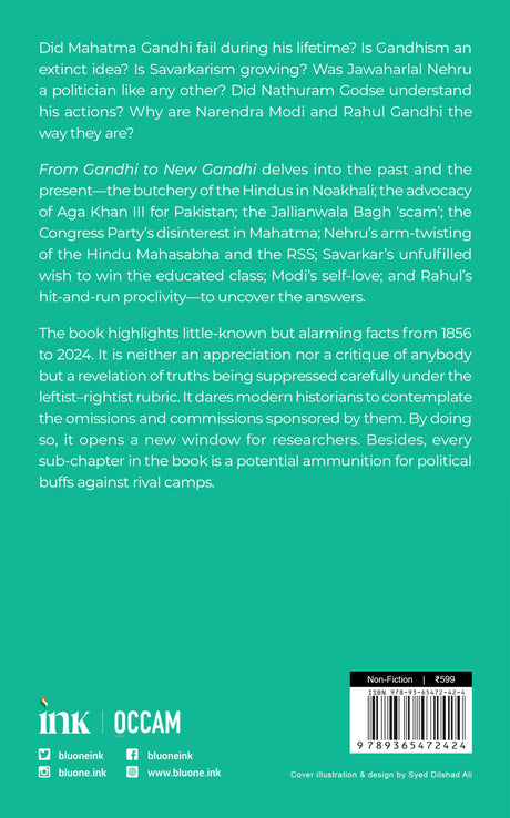 From Gandhi to New Gandhi: A Political Odyssey through Ghosts and Resurrections - Retail Maharaj