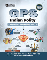 Arihant GPS Indian Polity Book 2025 | GS and General Knowledge Guide for UPSC, IAS, State PCS, SSC, Railway, Police, NDA, CDS and Competitive Exams | ... World History, Culture | English Medium - Retail Maharaj