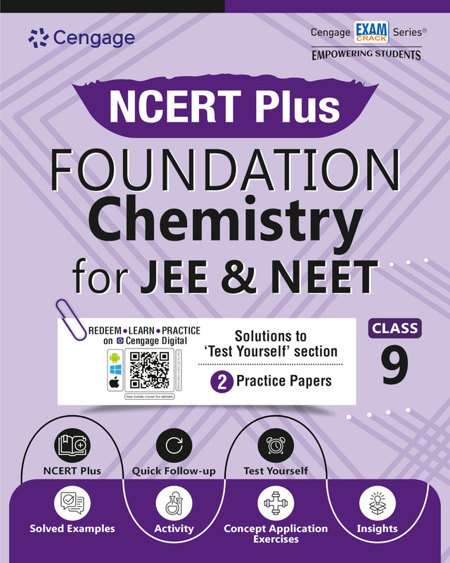 Cengage NCERT Plus Foundation Chemistry for JEE & NEET: Class 9 - Retail Maharaj
