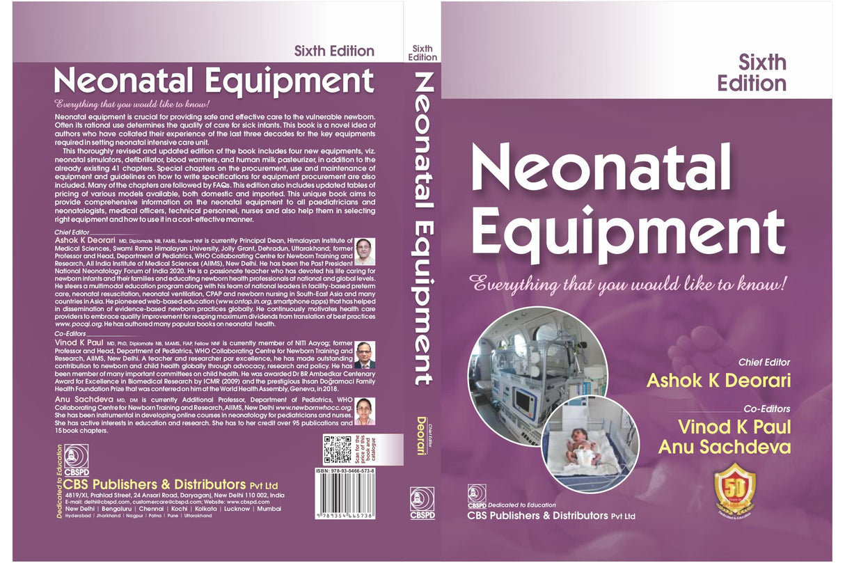 Neonatal Equipment 6Ed (Pb 2023) - Retail Maharaj