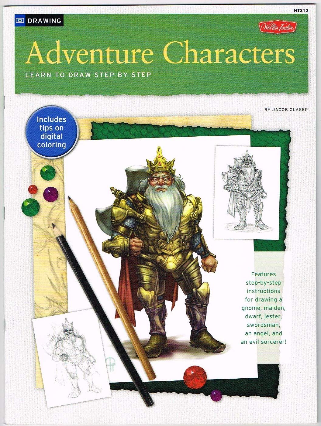 Drawing: Adventure Characters (How to Draw & Paint) - Retail Maharaj