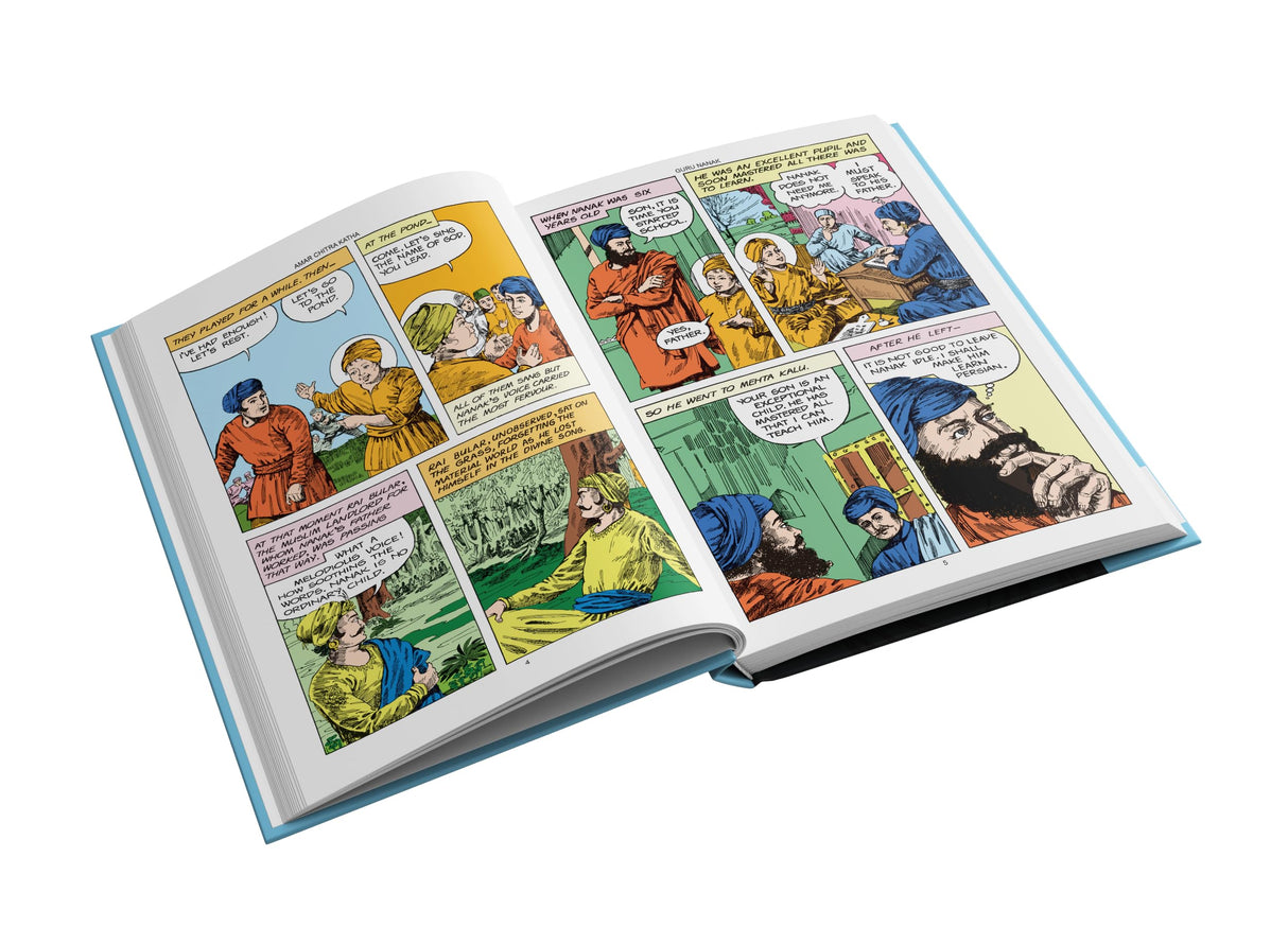 Famous Sikh Gurus: 5 in 1 (Amar Chitra Katha) - Retail Maharaj
