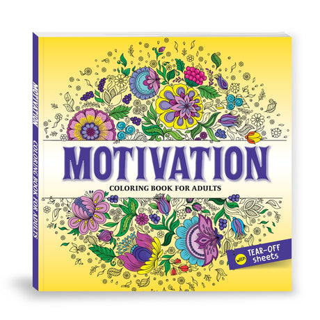 Motivational Quotes: Coloring Book for Adults with Tear out Sheets I Inspirational Coloring Pages I Coloring for Peace, Relaxation and Stress Relieving| [Select Learning] - Retail Maharaj