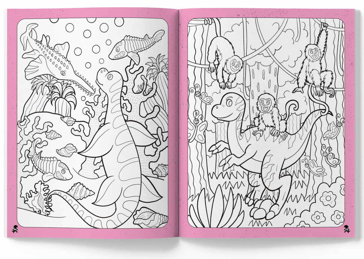 101 DINO Coloring Book For Kids - Retail Maharaj