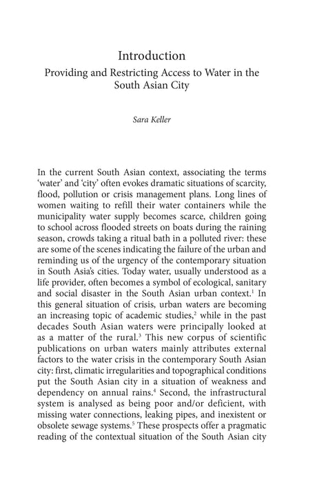 Primus Books- Accessing Water in the South Asian City - Retail Maharaj