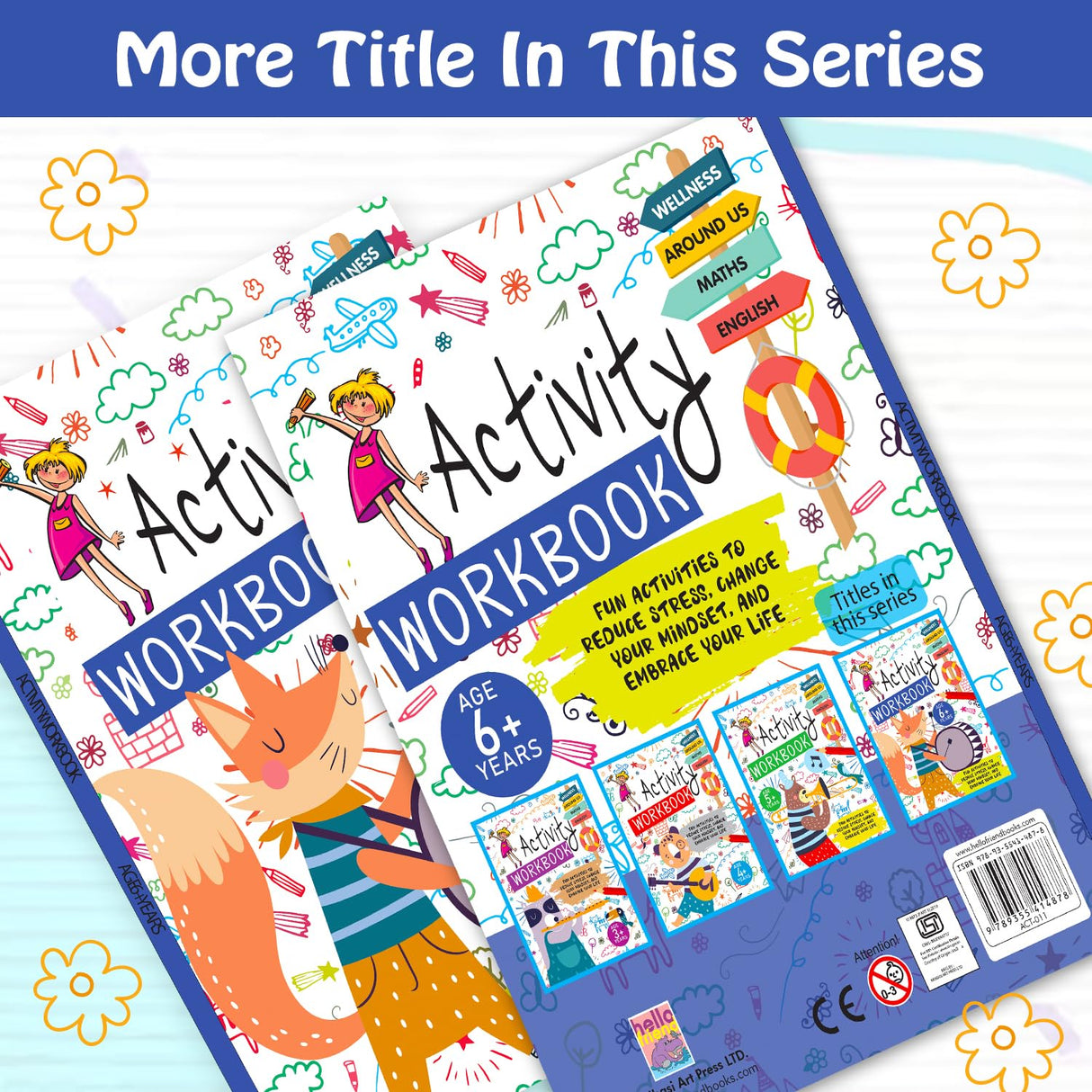 Hello Friend Books The Ultimate Activty Workbook: Fun, Interactive and Brain Boosting Activities For Kids 6+ Years - Retail Maharaj