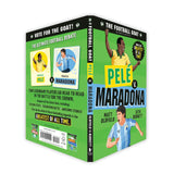 The Football GOAT: Pelé v. Maradona: The greatest footballer of all time! The fun biography gift book for kids aged 7, 8, 9, 10, 11 - packed with stats & stories for boys and girls who love football - Retail Maharaj