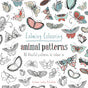 Calming Colouring Animal Patterns: 80 Mindful Patterns to Colour in (Colouring Books) - Retail Maharaj