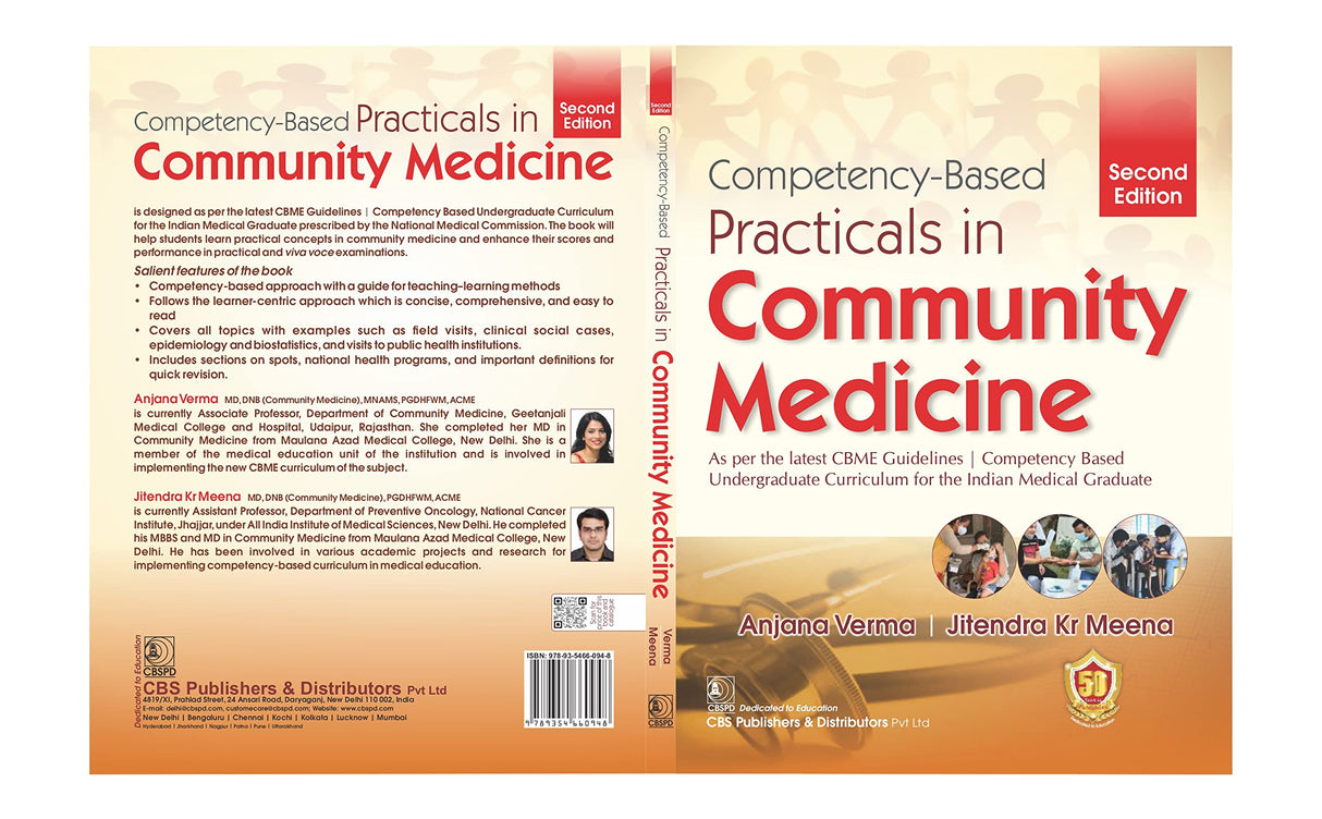 Competency Based Practicals In Community Medicine 2Ed (Pb 2023) - Retail Maharaj