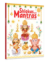 Shlokas and Mantras – Activity Book for Kids Illustrated Book with Engaging Activities, Sticker Sheets & Colourful Pages | Learn Powerful Sanskrit Verses with Meaning | Fun & Spiritual Learning | Ages 4–8 | 3 Hours of Mindful, Screen-Free Fun - Retail Maharaj