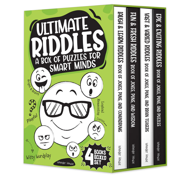 Ultimate Riddles (Boxed Set of 4 Books) - Retail Maharaj