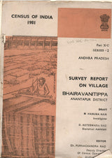 Census Of India 1981 - Andhra Pradesh - Survey Report On Village Bhairavanitippa