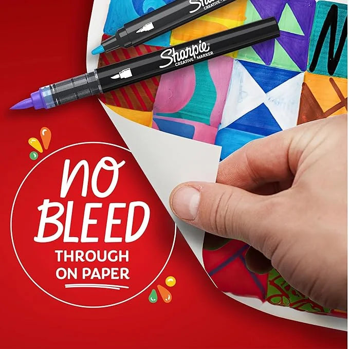 Sharpie Creative Marker Set of 12 for Artists and Crafters - Retail Maharaj