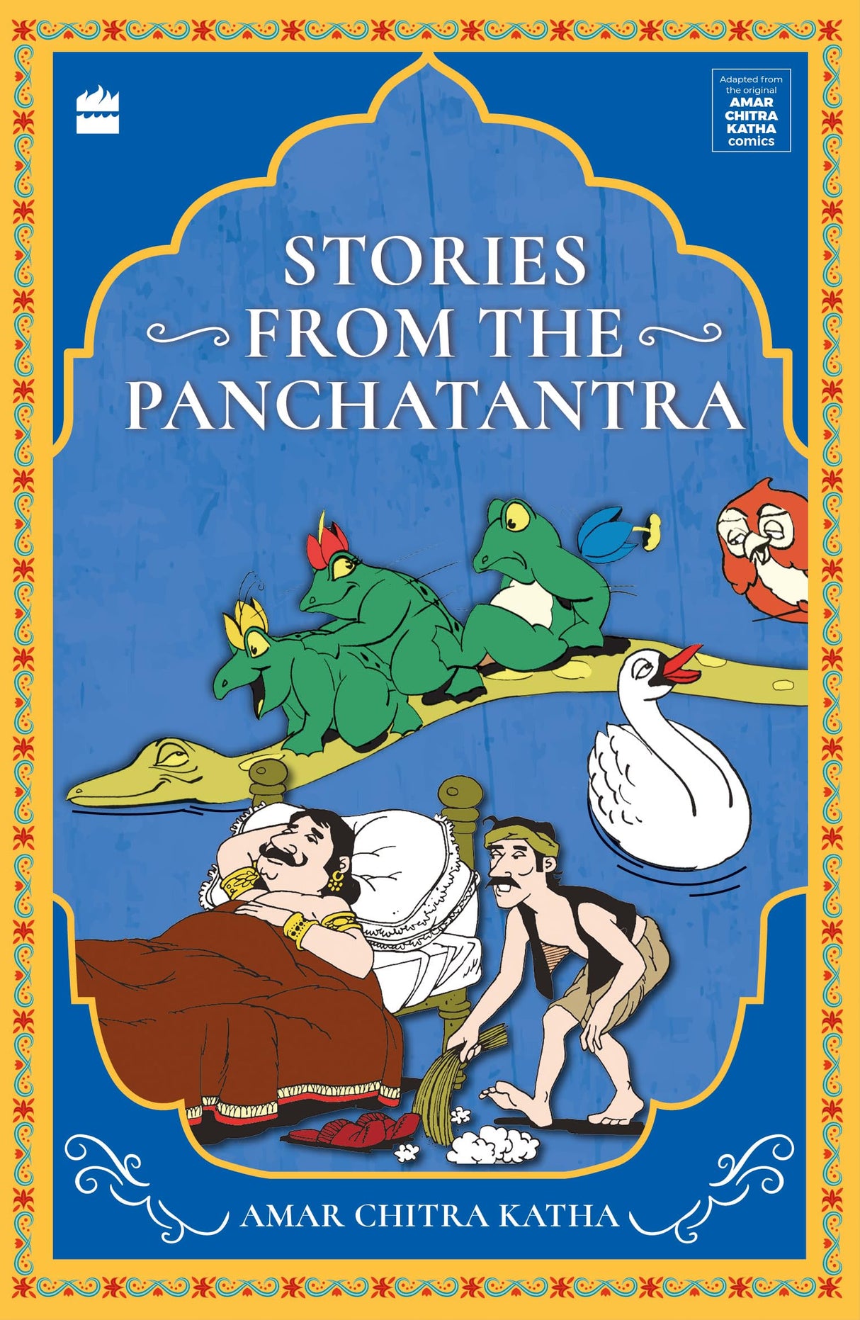 Best Of Amar Chitra Katha: Boxset of 5 chapter books containing Stories from the Panchatantra, Tales of Wit and Wisdom, Jataka Tales, Fabulous F (The Amar Chitra Katha Collection) - Retail Maharaj