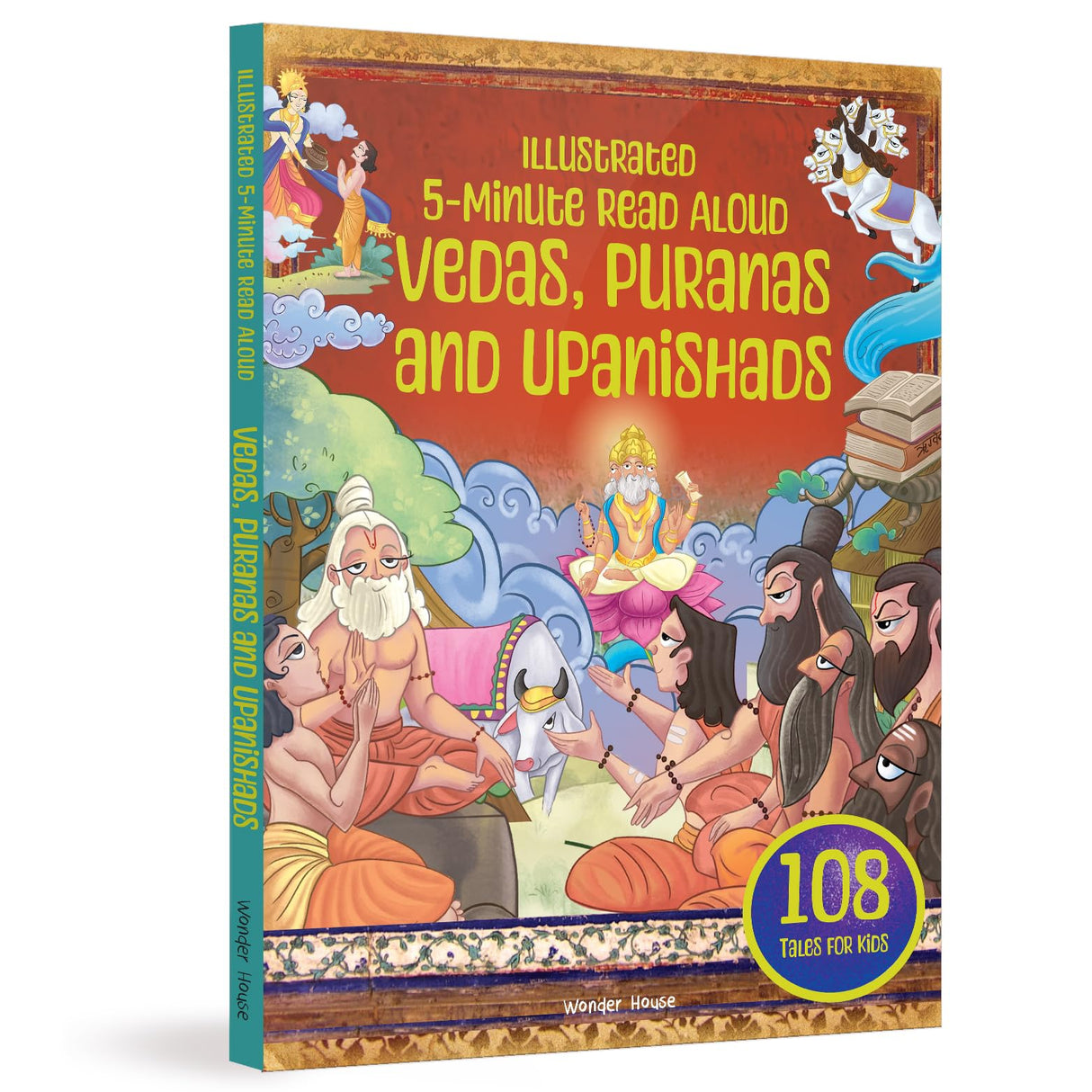 Vedas, Puranas and Upanishads - Illustrated 5 Minute Read Aloud - Retail Maharaj