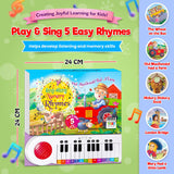 My First Piano Sound Book for Kids | Interactive Musical Learning Book | Phonics and Sing-Along Early Education Storybook - Retail Maharaj