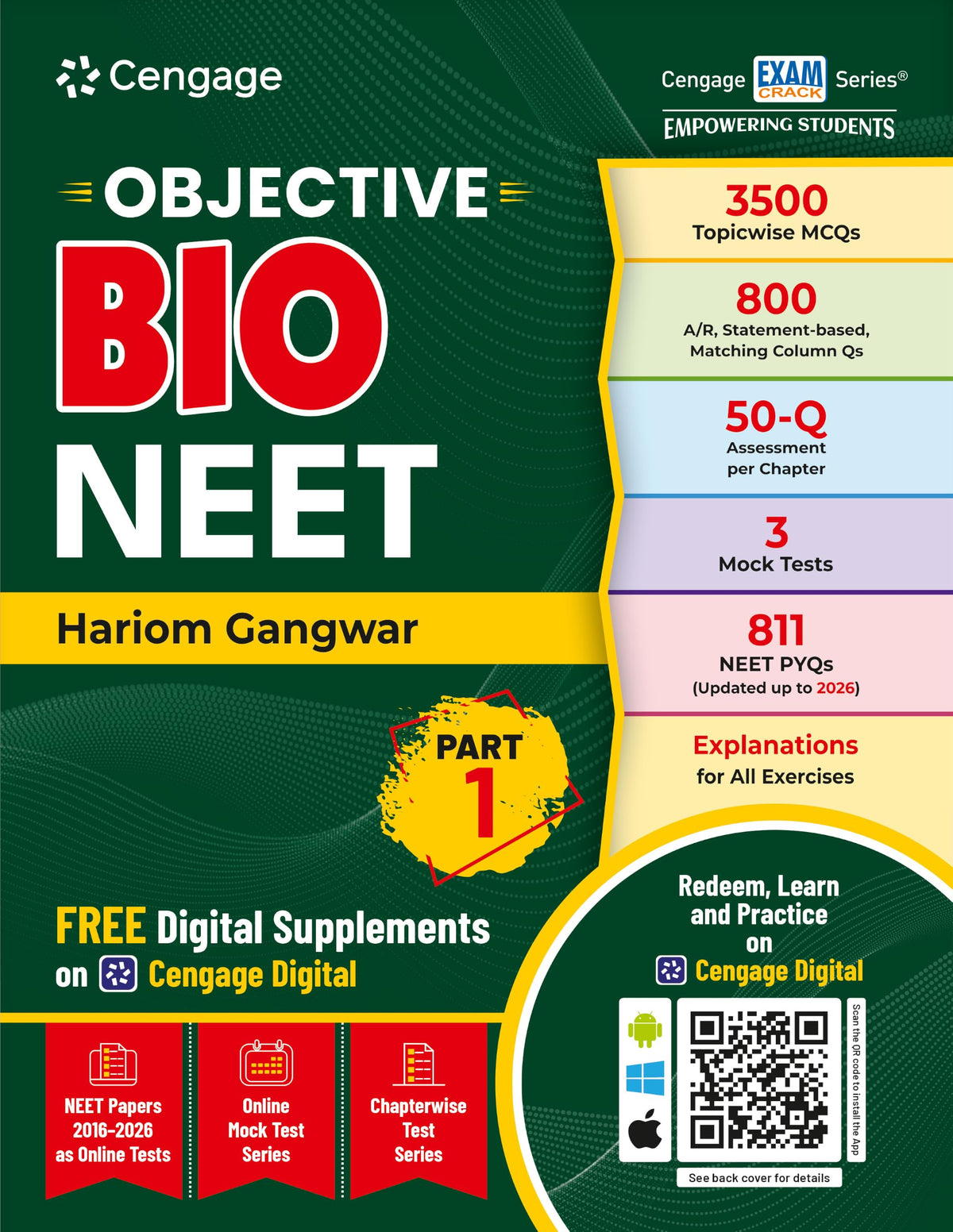 Cengage Objective Bio NEET: Part 1