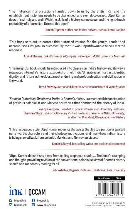 Eminent Distorians: Twists and Truths in Bharat's History - Retail Maharaj