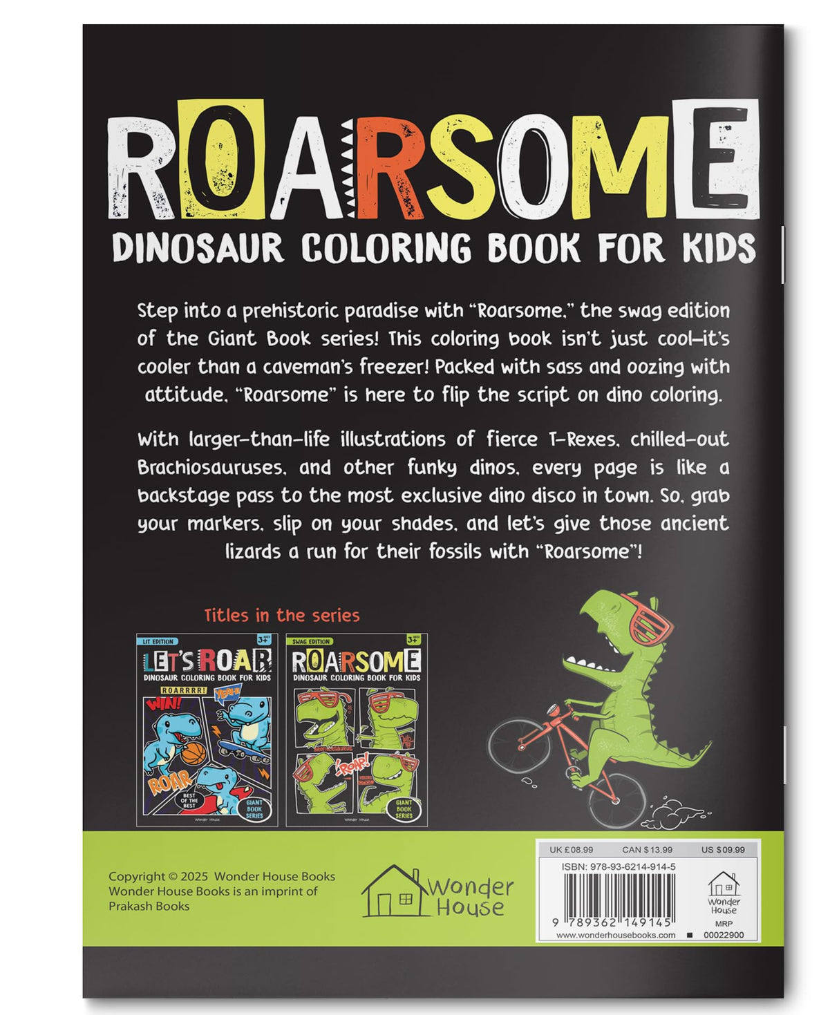 Roarsome Giant Coloring Book For Kids - Retail Maharaj