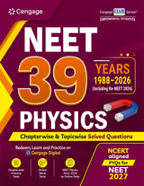Cengage NEET 39 Years (1988-2026) Physics Chapterwise & Topicwise Solved Questions