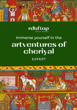 Rooftop Artventures of Cheriyal - Expert Coloring Book | Advanced Indian Folk Art Designs | Traditional Scroll Painting Patterns | Stress-Relief & ... for Artists & Art Enthusiasts: English - Retail Maharaj