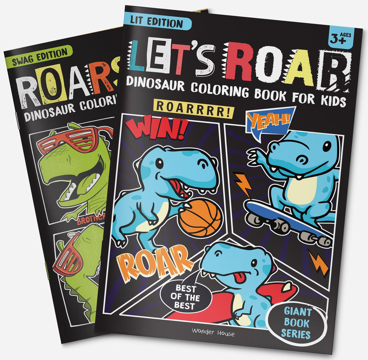 Let's Roar Giant Coloring Book For Kids - Retail Maharaj