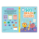 Brain Teasers: 501 Difficult Riddles for Smart Kids: Clever and Thought-Provoking Riddles for Kids | Number Puzzles, Picture Puzzles, Logic Puzzles and more | Ages 6+ - Retail Maharaj