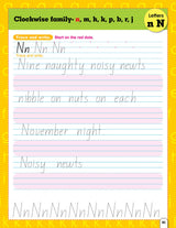 Super Handwriting Book 1 | Early Learning Handwriting Practice for Kids Ages 3-5 | 64 Pages of Alphabet Tracing, Word and Sentence Formation | Fun, Innovative Workbook to Build Writing Confidence and Motor Skills - Retail Maharaj