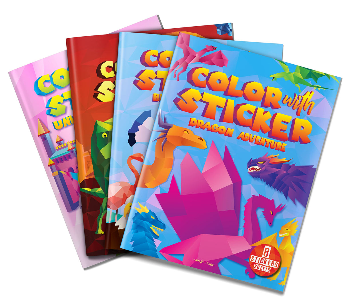 Color with Sticker - Dragon Adventure - Retail Maharaj