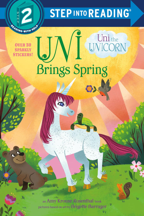 Uni Brings Spring (Uni the Unicorn) (Step into Reading) - Retail Maharaj