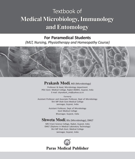 Textbook of Medical Microbiology, Immunology and Entomology (For Para Medical Students) - Retail Maharaj