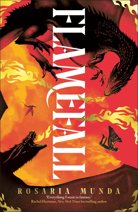 Flamefall: A powerful YA dystopian fantasy with rival dragonriders - Book 2 of 3 (The Aurelian Cycle Trilogy) - Retail Maharaj