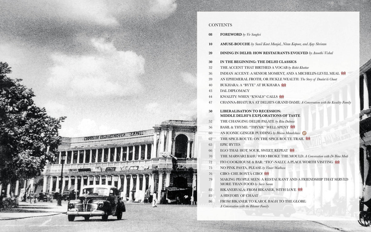 Table For Four: Delhi's Dining Legacy (English) - Retail Maharaj