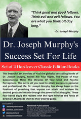 Dr. Joseph Murphy's Success Set For life : Set of 4 Hardcover Classic Edition Books; For Home Collection and Gifting: Set of 4 Hardcover Classic ... Psychic Perceptions; Riches Are Your Right - Retail Maharaj