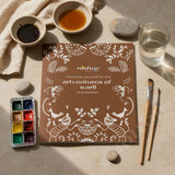 Rooftop Artventures of Warli Art Colouring Book for 6 To 15 Year Ages | Traditional Indian Folk Art | Stress-Relief & Mindful Drawing | Warli Art painting Book - Retail Maharaj