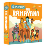 Pop Up The Ramayana Book for Kids: Little Heroes of the Ramayana | Tale of Rama and Ravana | Explore the Timeless Epic Tale in 3D | Pages of Legends & ... | Best Mythology Pop Up Book for Children - Retail Maharaj