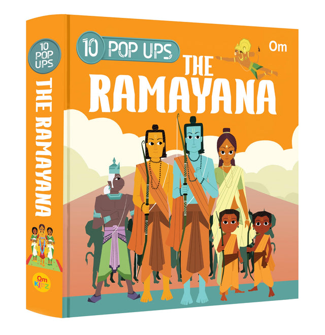 Pop Up The Ramayana Book for Kids: Little Heroes of the Ramayana | Tale of Rama and Ravana | Explore the Timeless Epic Tale in 3D | Pages of Legends & ... | Best Mythology Pop Up Book for Children - Retail Maharaj