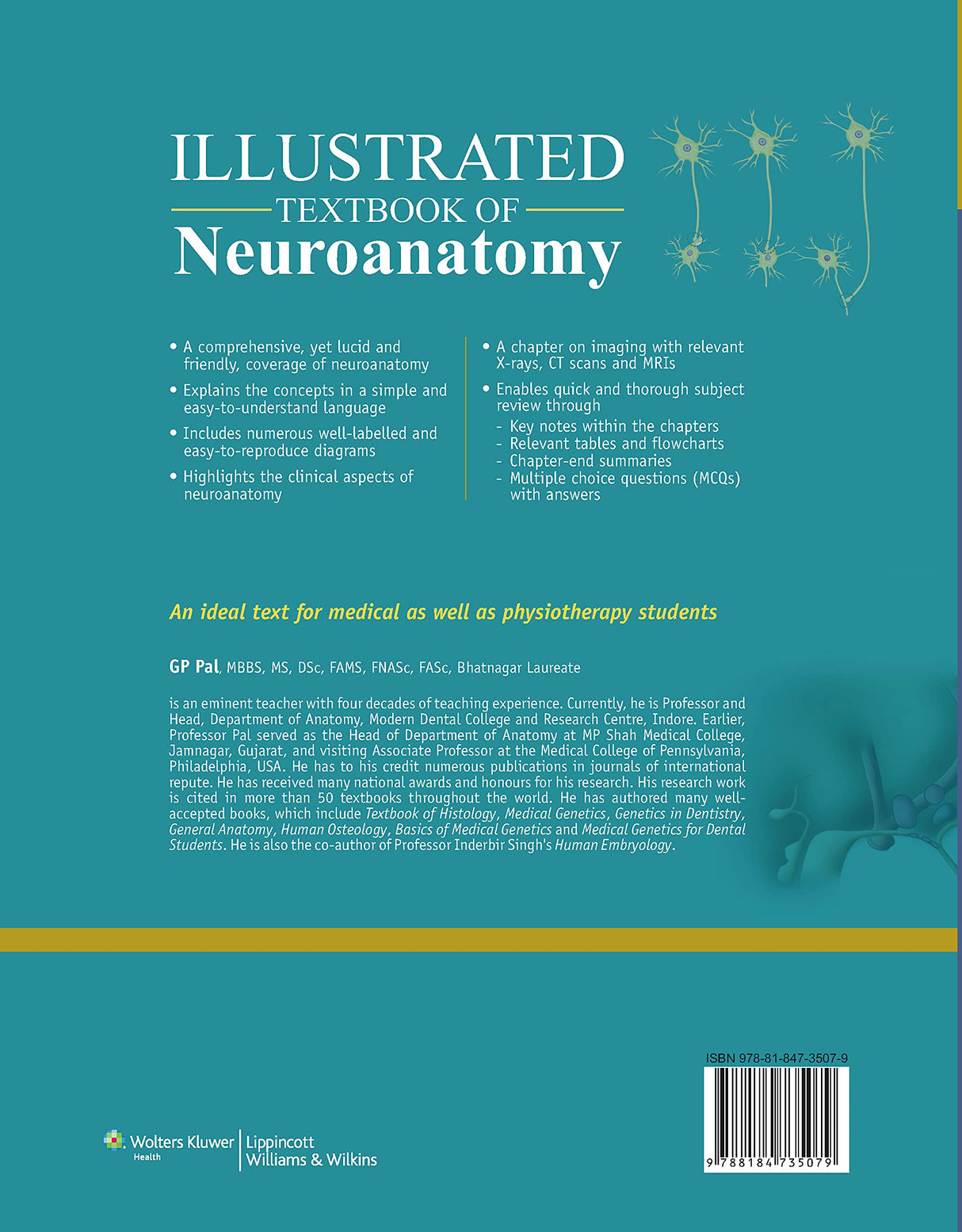 Illustrated Text Book of Neuroanatomy - Retail Maharaj