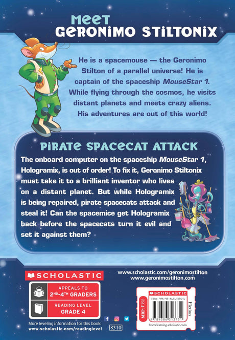 GERONIMO STILTON - SPACEMICE#10 PIRATE SPACECAT ATTACK - Retail Maharaj