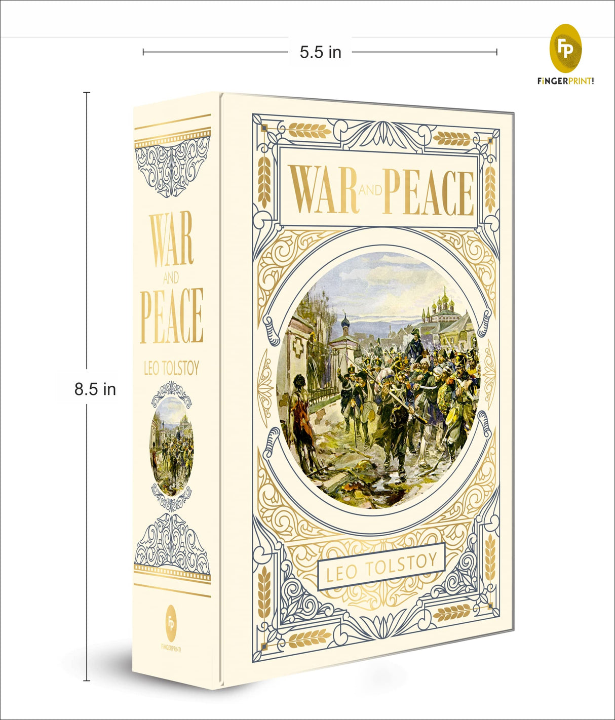 War and Peace (Deluxe Hardbound Edition) - Retail Maharaj