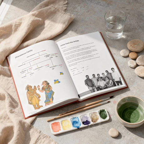 Rooftop Artventures of Cheriyal - Essentials Coloring Book | Traditional Indian Folk Art Designs | Fun & Relaxing Coloring for Kids & Adults | ... Heritage & Storytelling Culture: English - Retail Maharaj