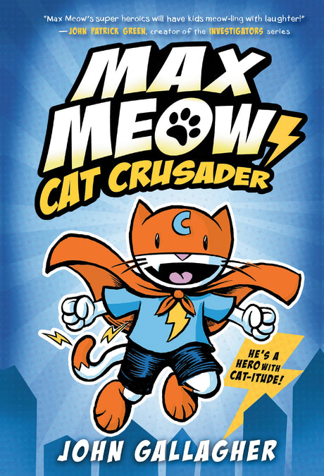 Max Meow Book 1: Cat Crusader: (A Graphic Novel) - Retail Maharaj