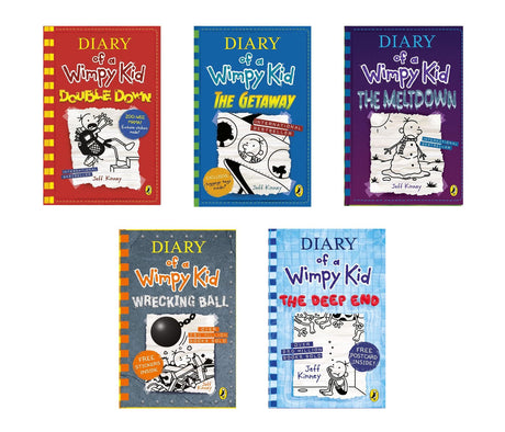 Diary of a Wimpy Kid Boxset: 15 Books Collection (Books 1-15) | #1 International Bestselling Series | 250 Million Copy Bestseller | Ages 8-12 Years - Retail Maharaj