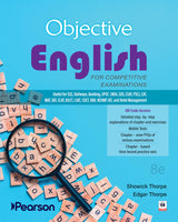 Objective English for Competitive Examinations | for SSC, Railways, UPSC, CAT,MAT, XAT, CLAT,CUET, BBA,NCHMT- JEE, Hotel Management Exams | Chapterwise PYQs for various exams & time bound questions - Retail Maharaj