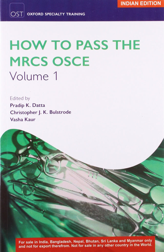 How to Pass the MRCS OSCE (Vol 1 & 2) - Retail Maharaj
