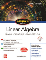 Schaum's Outline of Linear Algebra, Sixth Edition (Schaum's Outlines) - Retail Maharaj