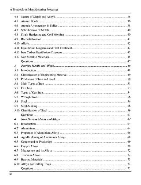 A Textbook on Manufacturing Processes - For the students of B. Tech./B. Des./Diploma and Other related disciplines - Retail Maharaj
