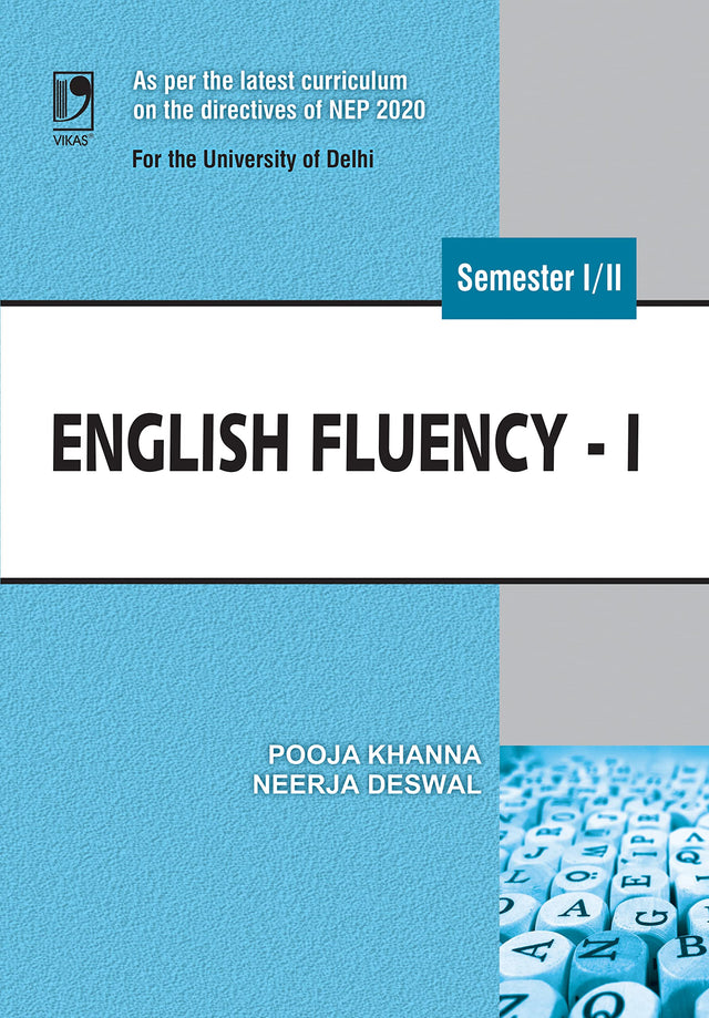 English Fluency - I: (NEP 2020 for the University of Delhi) - Retail Maharaj