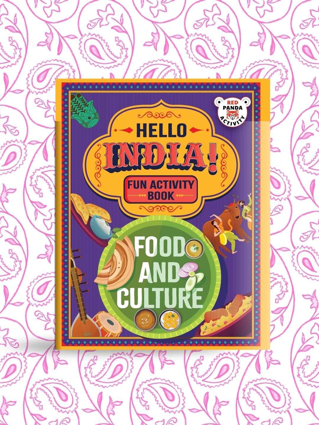 Hello, India! A Fun India Activity Book: Food and Culture - Retail Maharaj