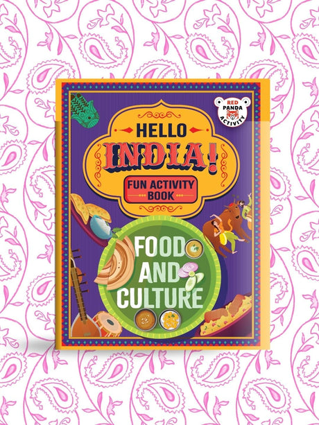 Hello, India! A Fun India Activity Book: Food and Culture - Retail Maharaj